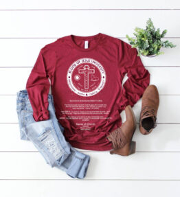 Long Sleeve Tee Heather Cardinal