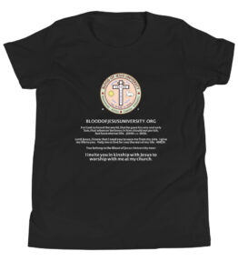 Youth Short Sleeve T-Shirt Color Logo Sinner's Prayer